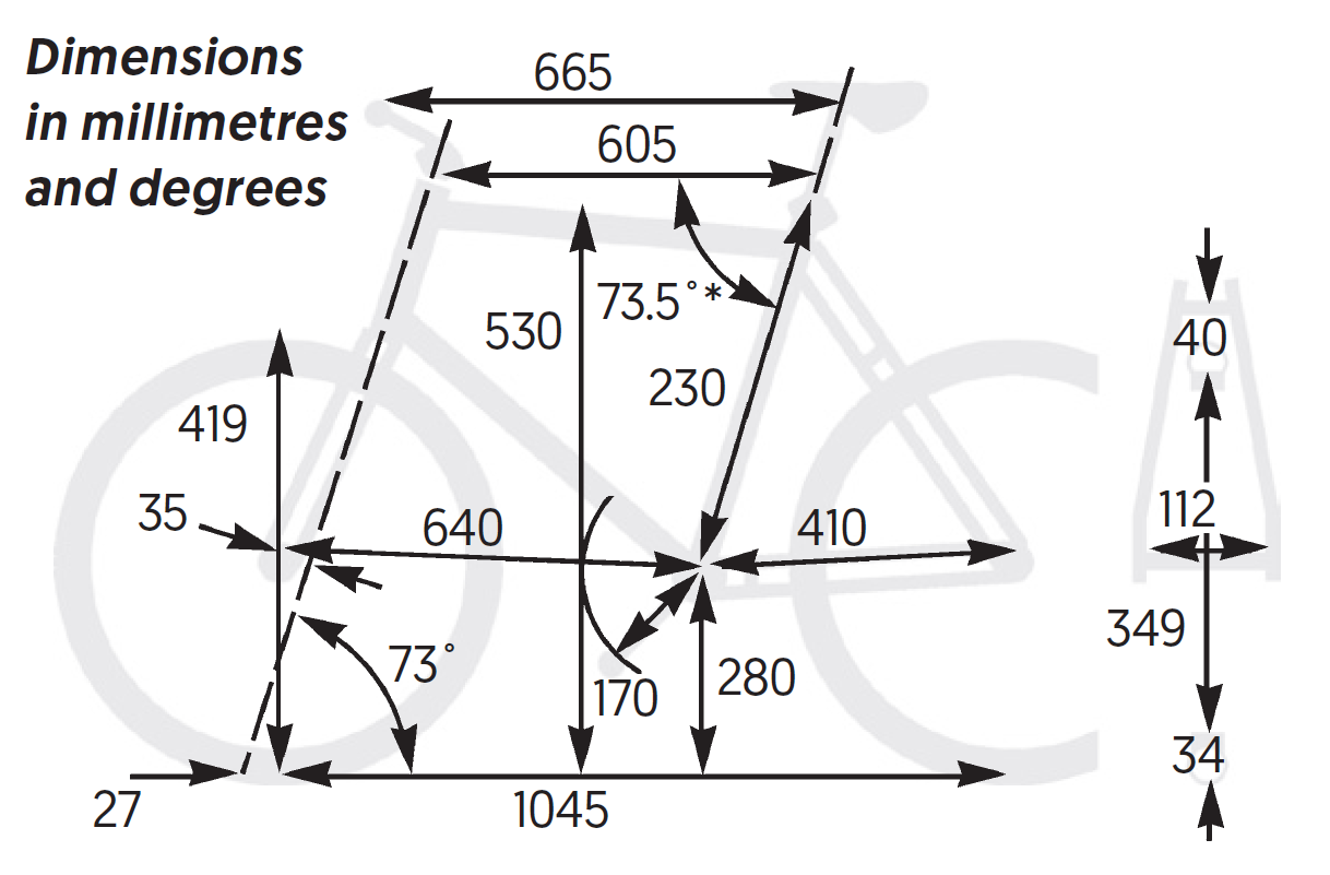 brompton frame size